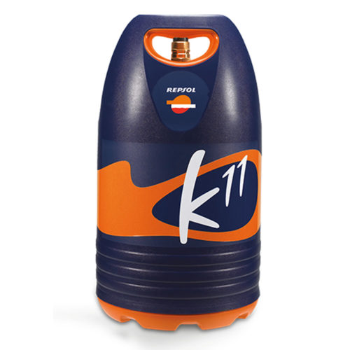 GARRAFA GÁS REPSOL 11KG BUTANO LEVE K11