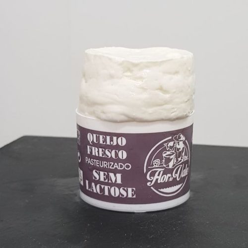 QUEIJO S/LACTOSE FRESCO VACA FLOR VALE PEQUENO 80GR