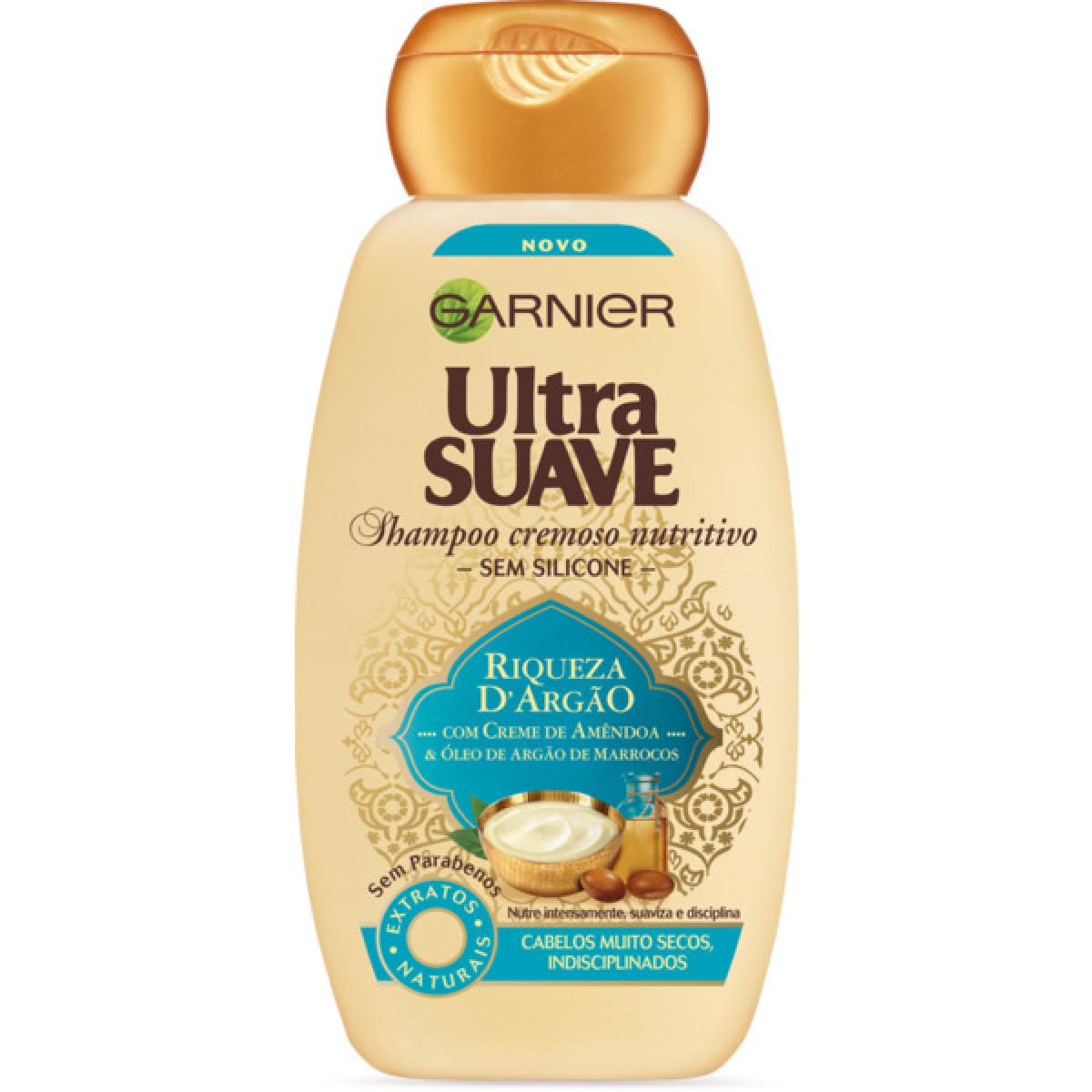 CHAMPÔ ULTRA SUAVE RIQUEZA ARGÃO 250ML