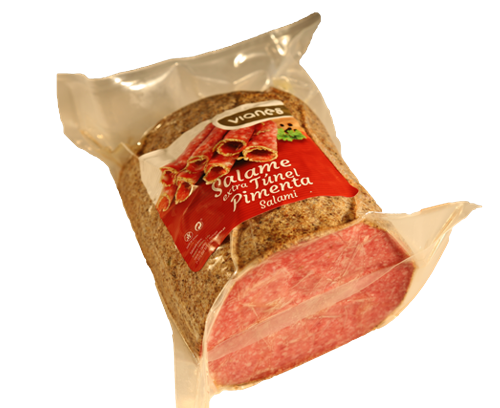 SALAME EXTRA TUNEL PIMENTA 1/2 VAC