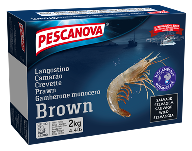 CAMARÃO BROWN PESCANOVA 40/50