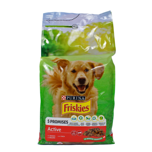 ALIM CÃO FRISKIES ACTIVE 4KG