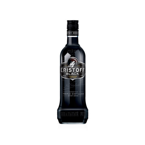 VODKA ERISTOFF BLACK 70CL