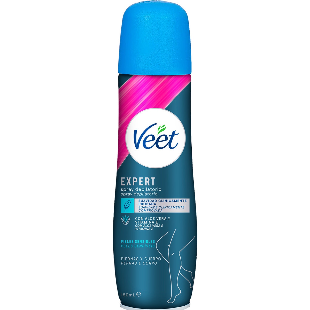 DEPILATÓRIO SPRAY PELES SENSIVEIS VEET 150ML