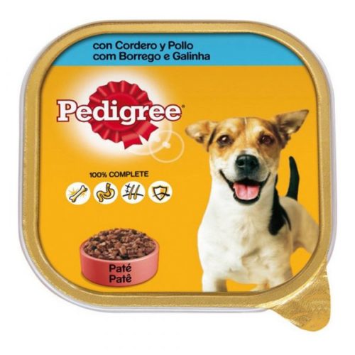 ALIM HUM CÃO PEDIGREE BORREGO 300GR TRAY