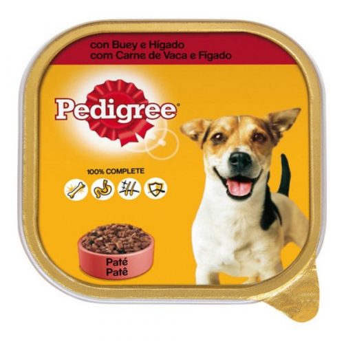 ALIM HUM CÃO PEDIGREE VACA 300GR TRAY