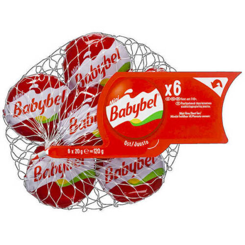 QUEIJO MINI BABYBEL REDE 6X20GR