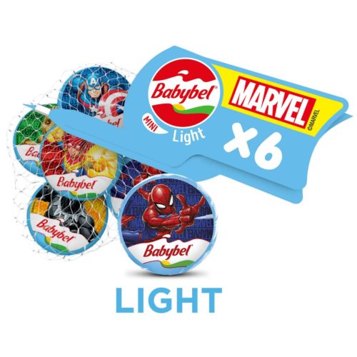 QUEIJO MINI BABYBEL RED LIGHT 6X20GR