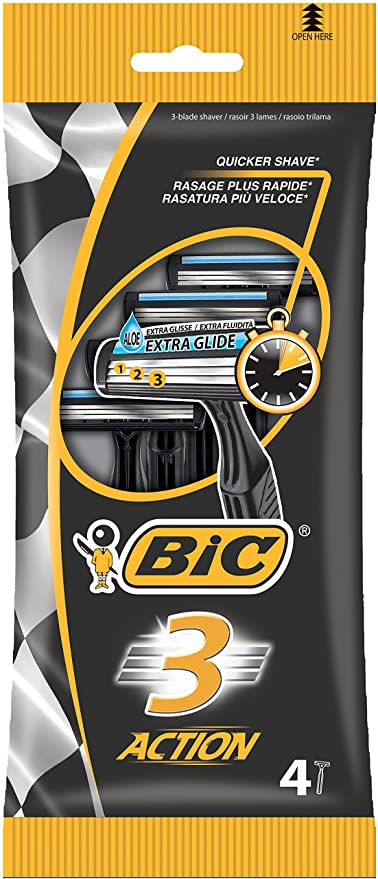 LAMINAS BIC 3 ACTION 4U