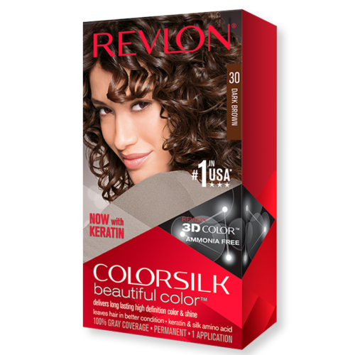 COLORANTE REVLON 30 CASTANHO ESCURO COLORSILK