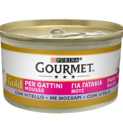 ALIMENTO GATO GOURMET GOLD VITELA JUNIOR 85GR