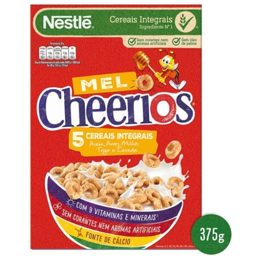 CEREAIS CHEERIOS MEL NESTLE 330GR