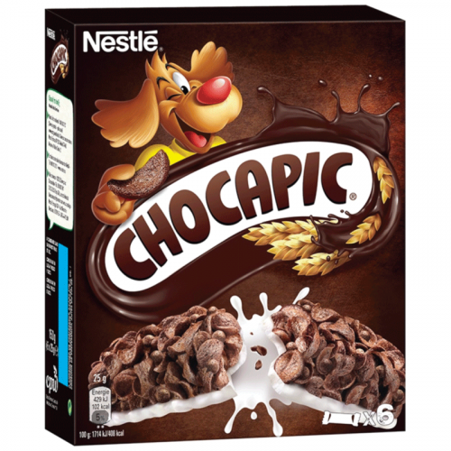 BARRAS CEREAIS CHOCAPIC 6X25GR