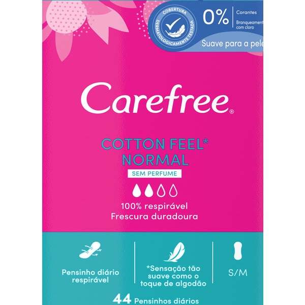 PENSO DIÁRIO PROTEGESLIP RESPIRAR CAREFREE 40+4U