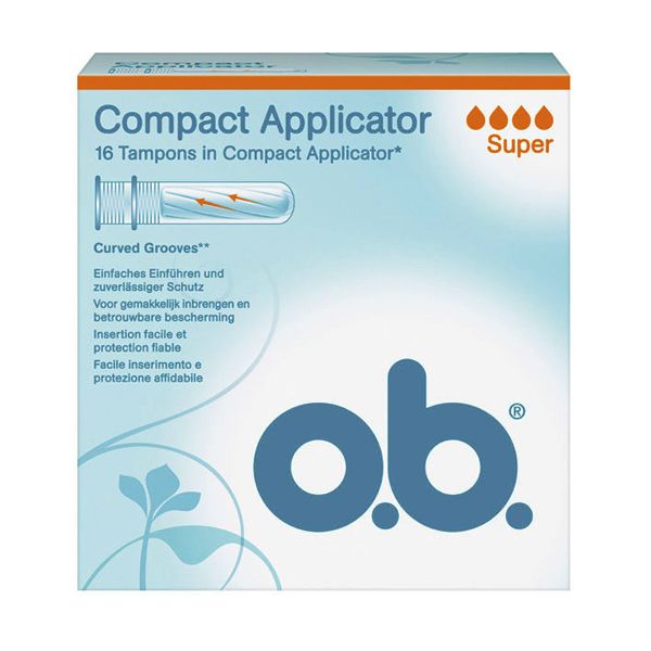 TAMPÕES OB SUPER C/APLICADOR 16UN