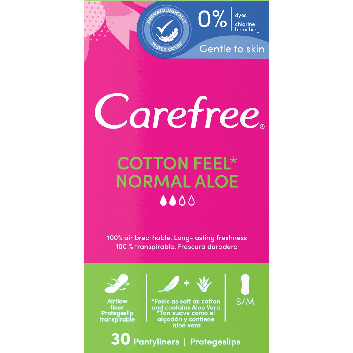 PENSO DIÁRIO PROTEGESLIP ALOE VERA CAREFREE 30U