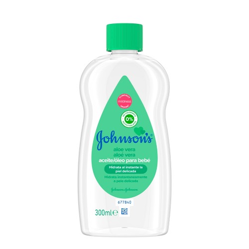 ÓLEO DE BEBÉ C/ ALOE VERA JOHNSON'S 300ML