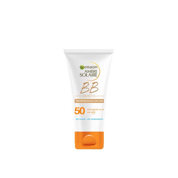 AMBRE SOLAIRE BB CREAM ROSTO IP50