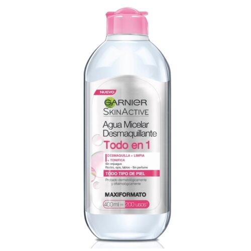 ÁGUA MICELAR TUDO EM 1 GARNIER 400ML