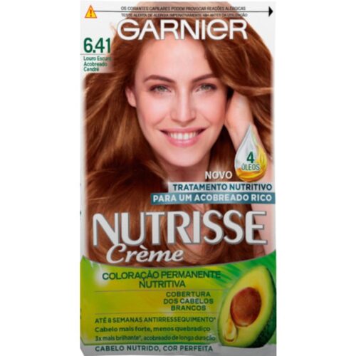 COLORANTE NUTRISSE 6/41 LOURO ESCURO ACOBREADO
