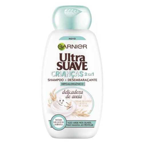 CHAMPÔ ULTRA SUAVE 2/1 CRIANÇA DELICADEZA AVEIA 250ML