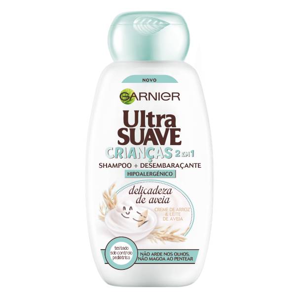 CHAMPÔ ULTRA SUAVE 2/1 CRIANÇA DELICADEZA AVEIA 250ML