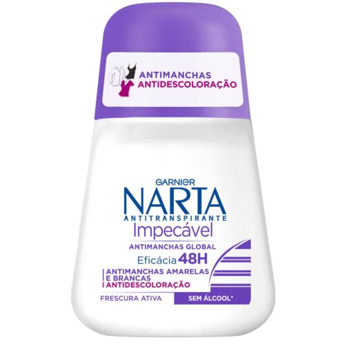DESODORIZANTE ROLL ON IMPECÁVEL NARTA 50ML