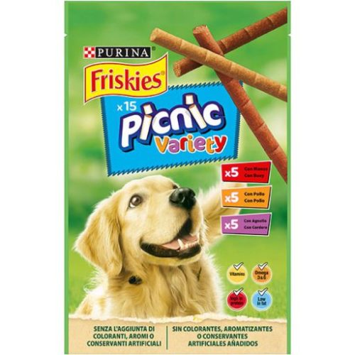 SNACK CÃO FRISKIES PICNIC VARIETY 15UN 126GR