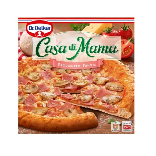 PIZZA CASA DI MAMA PROSCIUTTO-FUNGHI OETKER 380GR