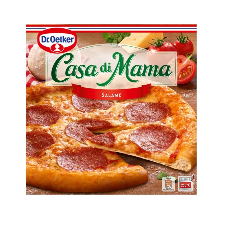 PIZZA CASA DI MAMA SALAME OETKER 390GR