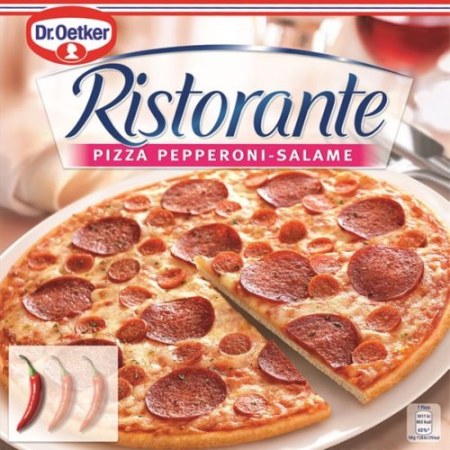 PIZZA RISTORANTE PEPPERONI-SALAME 320GR