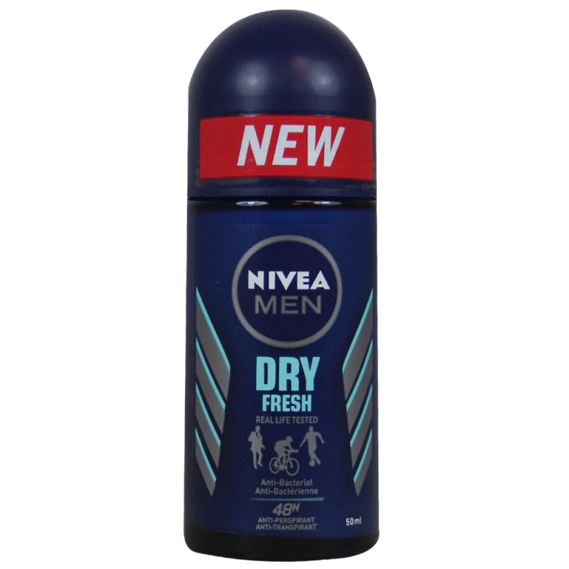 DESODORIZANTE NIVEA DRY FRESH 50ML ROLL ON