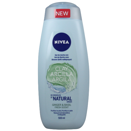 GEL BANHO NIVEA GINGER&BASIL 500ML
