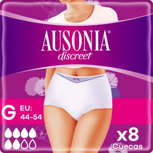 CUECA AUSONIA DISCREET PLUS T/G 8U PANTS
