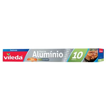 FOLHA ALUMINIO VILEDA 10MT FRESHMAT