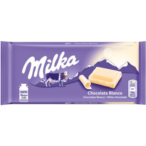 TABLETE CHOCOLATE MILKA BRANCO 100GR