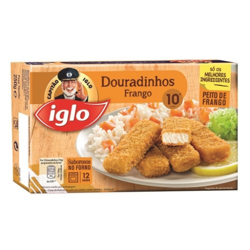 DOURADINHOS FRANGO IGLO 250GR