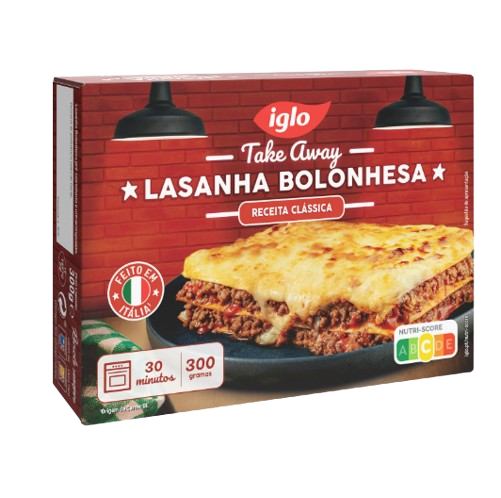 LASANHA BOLHONHESA IGLO 300GR