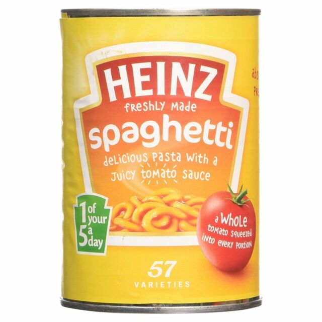 SPAGHETTI HEINZ 400GR