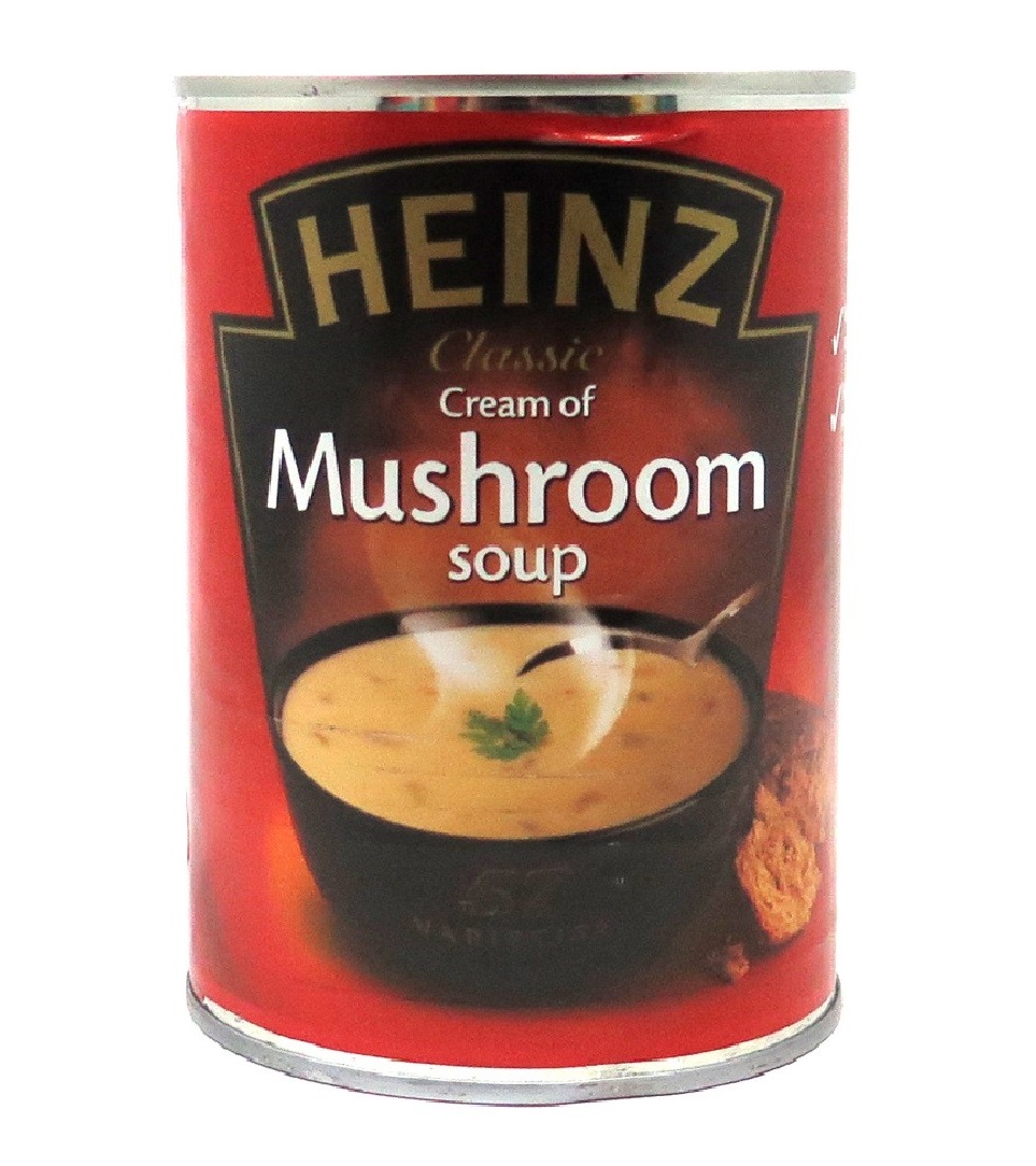 HEINZ CLASSIC SOUP CREAM MUSHROOM 400GR
