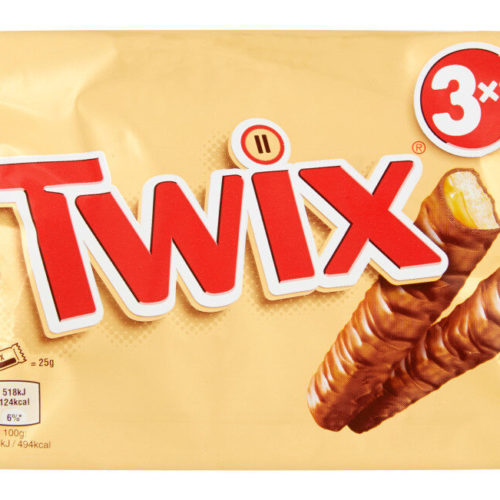 SNACK CHOCOLATE TWIX 3X50G
