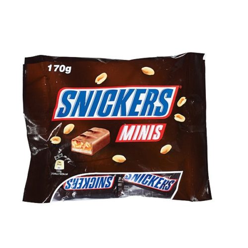 SNACK CHOCOLATE SNICKERS MINI 72U 227G