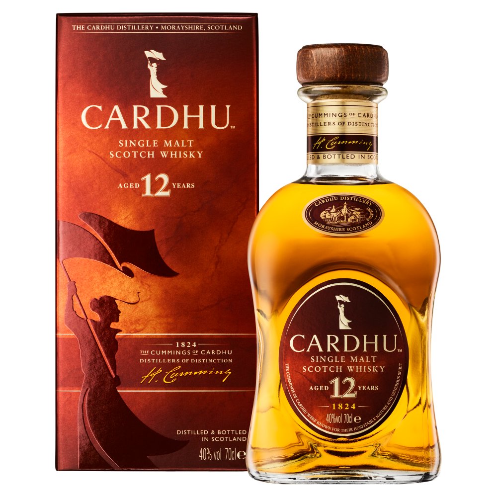WHISKY CARDHU MALT 12ANOS 70CL