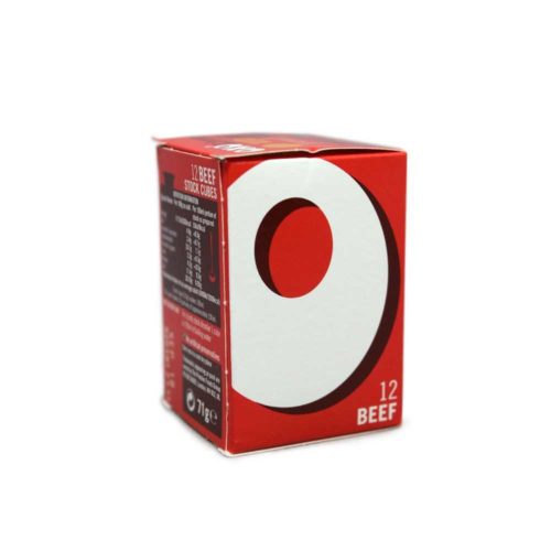 MOLHO PARA CARNE OXO CUBES 12X6GR