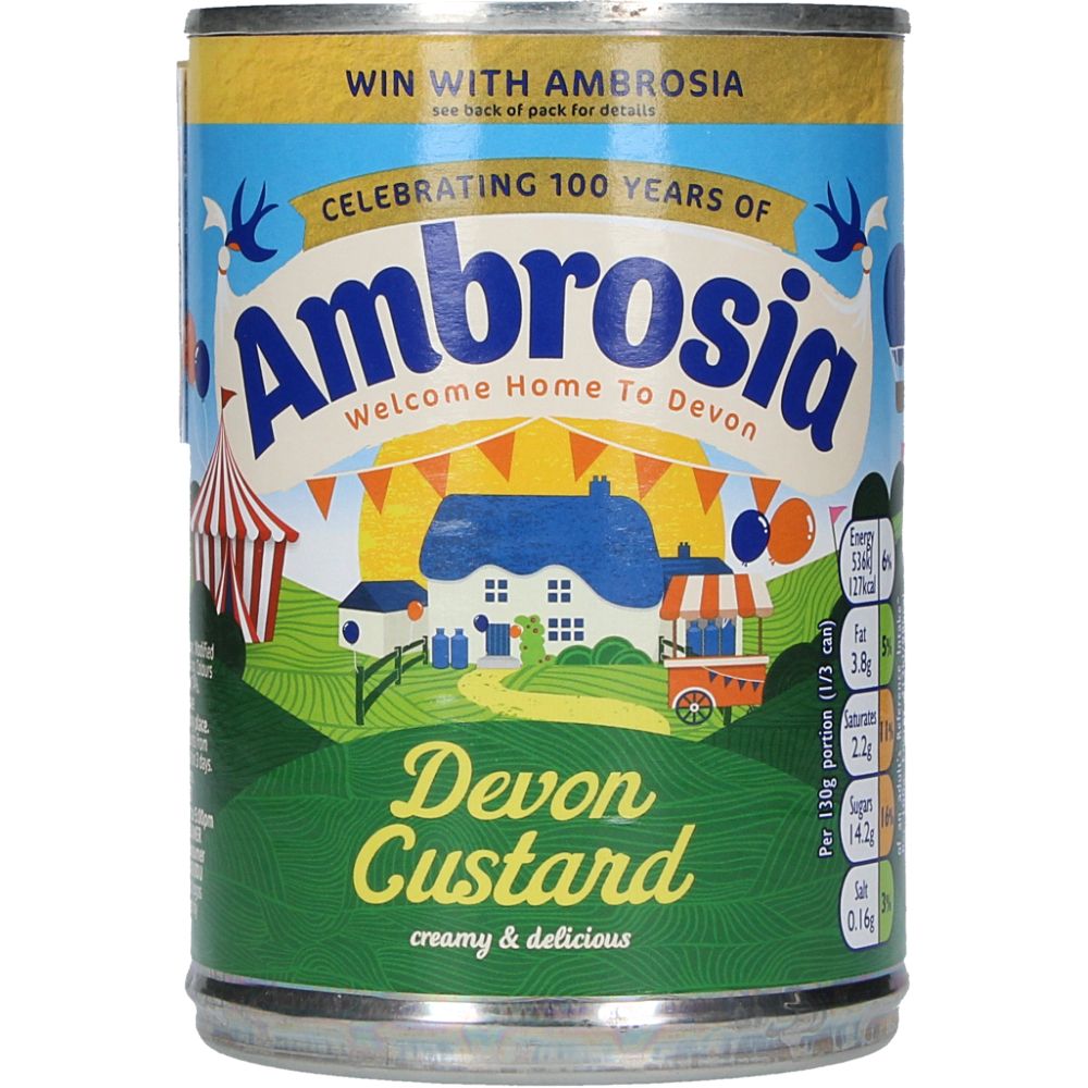 LEITE CREME AMBROSIA DEVON CUSTARD 400GR
