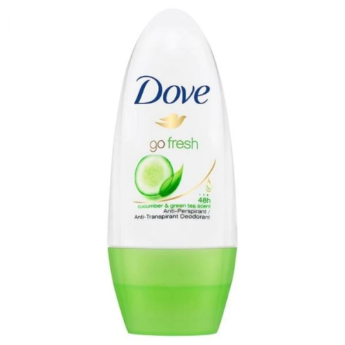 DESODORIZANTE ROLL ON FRESH PEPINO E CHÁ VERDE DOVE 50ML