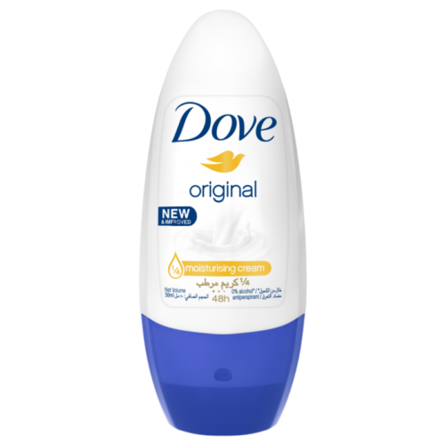 DESODORIZANTE ROLL ON ORIGINAL DOVE 50ML
