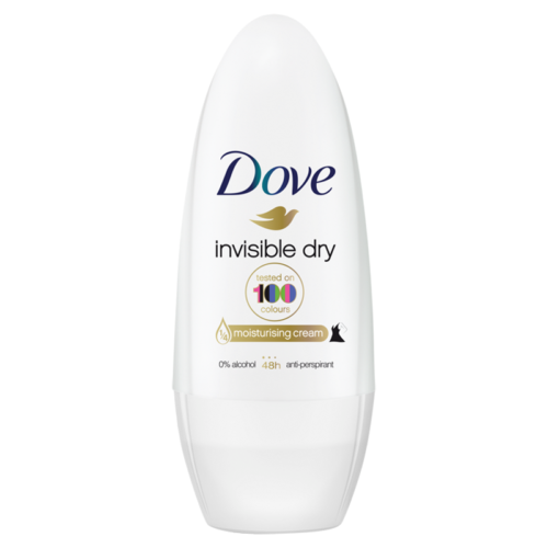 DESODORIZANTE ROLL ON INVISIBLE DRY DOVE 50ML