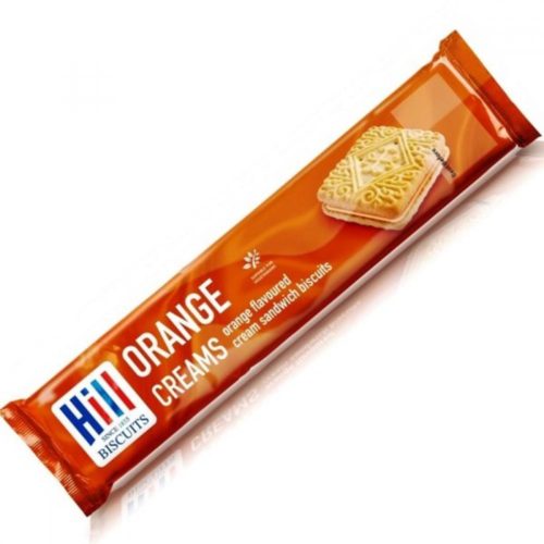 BOLACHA HILLS CREAMS LARANJA 150GR
