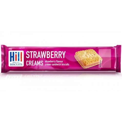 BOLACHA HILL CREME STRAWBERRY 150GR